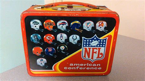 nfl lunch box metal|nfl lunch bags.